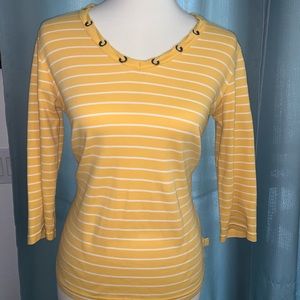 Liz Claiborne Beautiful sporty stripped blouse